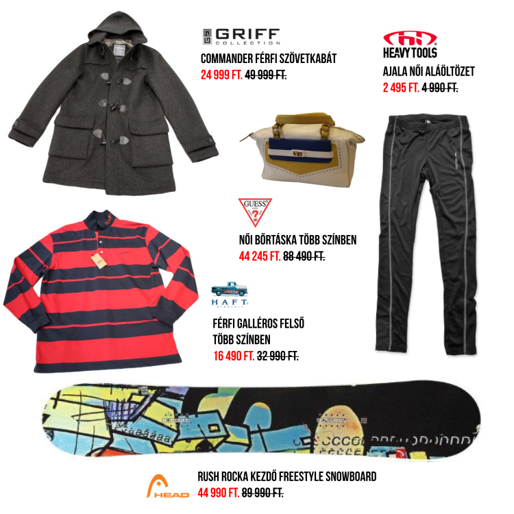 Premier Outlet termékek lookbook