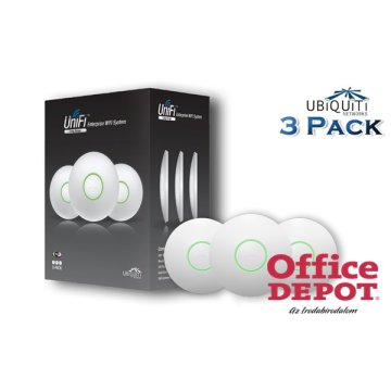 Ubiquiti UAP-LR 2,4GHz 183m hatósugarú beltéri access point 3db-os szett