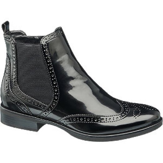Lakk chelsea boot