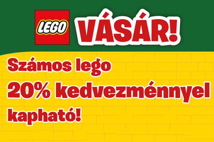 Óriási LEGO-vásár a Tescóban