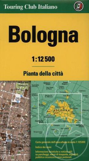 Bologna / Bologne 1 : 12 500 - Várostérkép