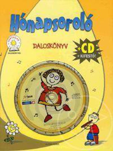 HÓNAPSOROLÓ - DALOSKÖNYV - CD+KIFESTŐ