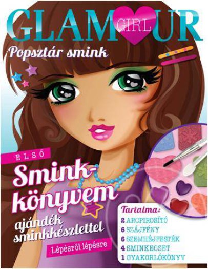 Popsztár smink - Glamour girl - Ajándék sminkkészlettel