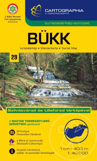 BÜKK TURISTATÉRKÉP - CART. - "SC"