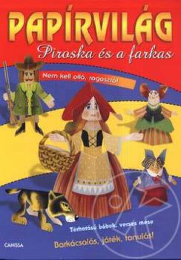 Papírvilág: Piroska és a farkas