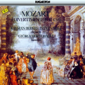 W. A. Mozart - 4 Divertimentos K.439b CD