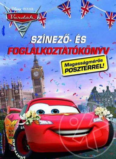 Verdák 2 - Színező- és foglalkoztatókönyv magasságmérős poszterrel