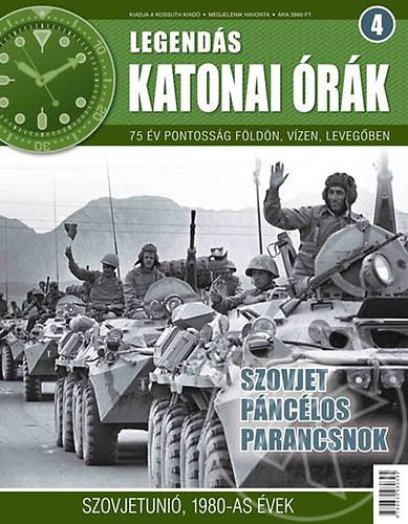 SZOVJET PÁNCÉLOS PARANCSNOK - LEGENDÁS KATONAI ÓRÁK 4.