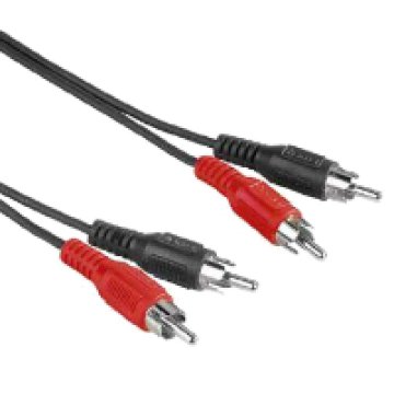 30468 2 x RCA apa - 2 x RCA apa kábel 5m