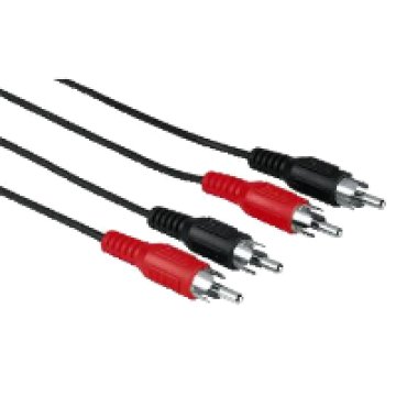 11947 2 x RCA apa - 2 x RCA apa kábel 1,2 m