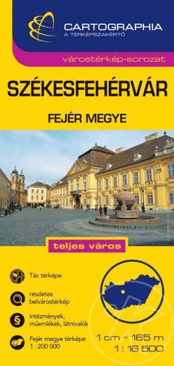 SZÉKESFEHÉRVÁR VÁROSTÉRKÉP - "SC" -