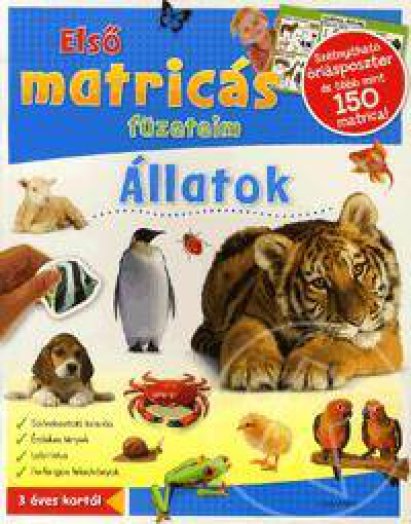 Első matricás füzeteim - Állatok