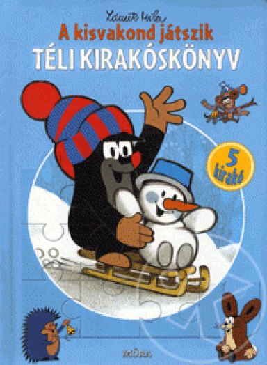 A kisvakond játszik - Téli kirakóskönyv