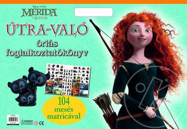 Merida, a bátor - Útra-való - Óriás foglalkoztatókönyv