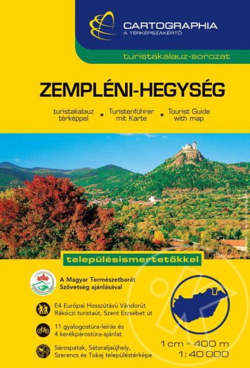 ZEMPLÉNI-HEGYSÉG TURISTAKALAUZ "SC"