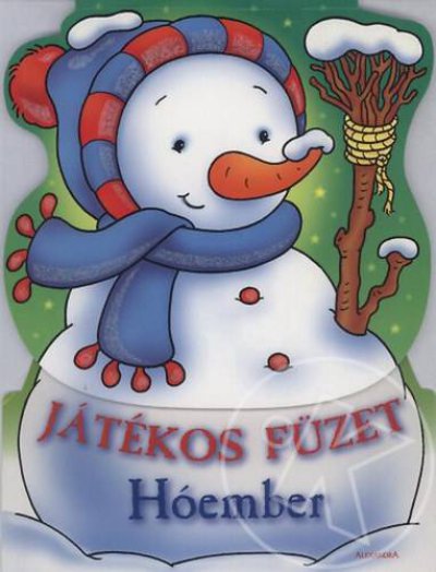 Játékos füzet: Hóember