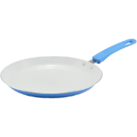 10265 Kerámiabevonatos palacsintasütő, recepttel, 24 cm