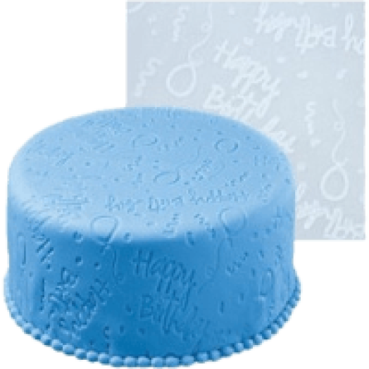 14452 Marcipán és fondant textúra lap, 51x51 cm