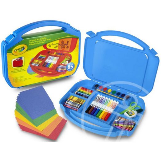 Crayola: Kreatív mindenes bőrönd - kék