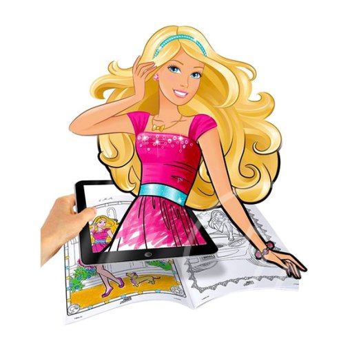 Crayola: Colour Alive kifestő - Barbie