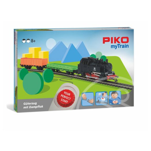 Piko Mytrain tehervonat gőzmozdonnyal szett