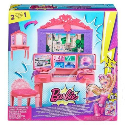 Barbie: Szuperhős hercegnő - fésülködőasztal