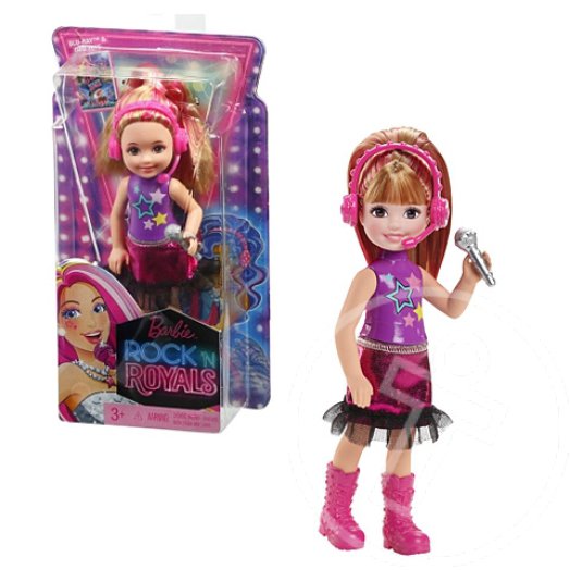 Barbie a Rocksztár hercegnő: Chelsea sztárcsemete baba mikrofonnal