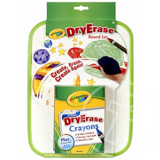 Crayola: Zsírkréta szett rajztáblával