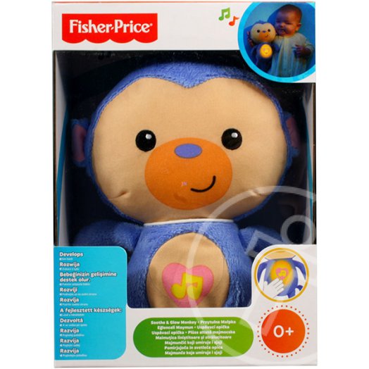 Fisher-Price plüss altató majmocska