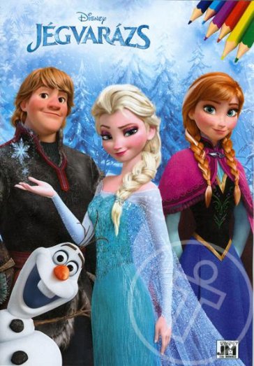 Disney Jégvarázs - A4 színező