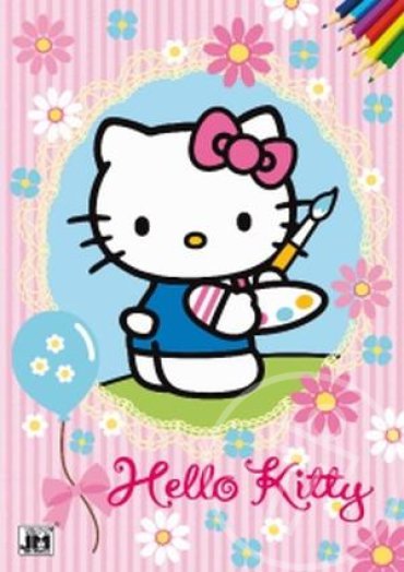 HELLO KITTY - A4 SZÍNEZŐ