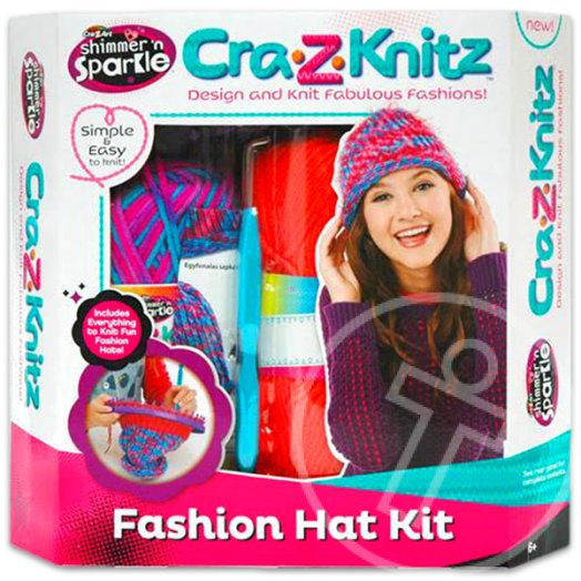 Cra-Z-Knitz Trendi Csajszi Sapi Design