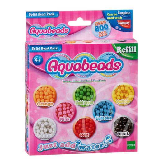 Aquabeads utántöltő színes gyöngyök