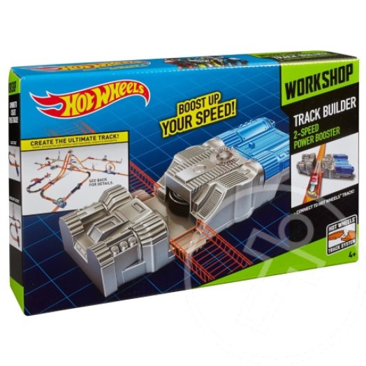 Hot Wheels Workshop: Két fokozatú gyorsító pályaépítő