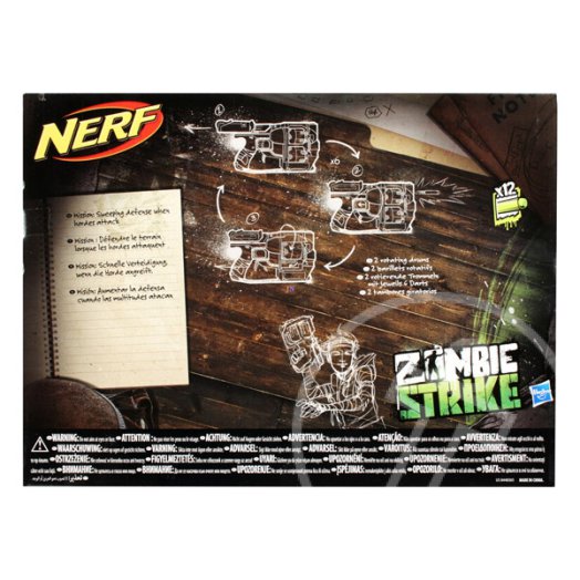 NERF N-Strike Elite Zombie Strike: Flipfury szivacslövő fegyver