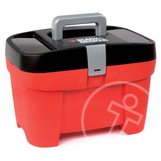Black Decker szerelőláda szerszámokkal