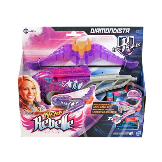 NERF Rebelle: Secrets And Spies - Diamondista szivacslövő fegyver
