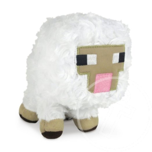 Minecraft: plüss bébi bárány - 18 cm