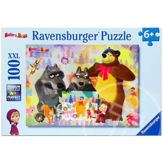 Masha és a Medve: 100 darabos puzzle