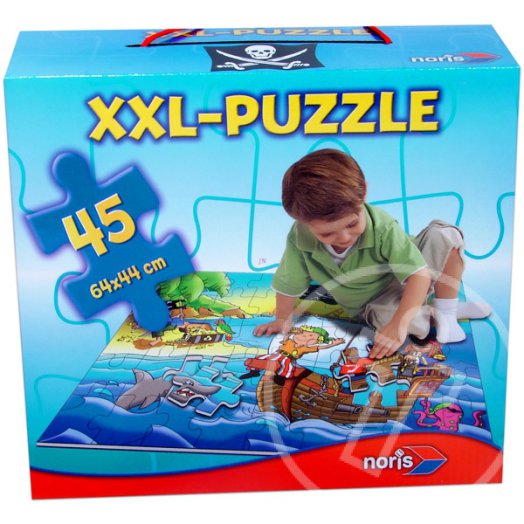 Kalózok óriás padló 45 db-os puzzle