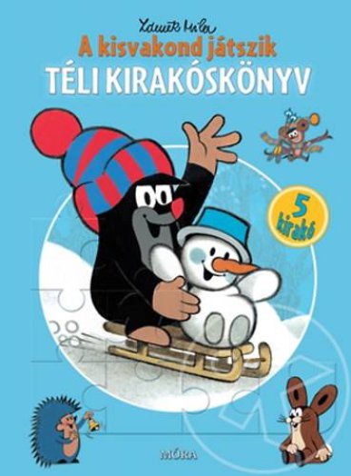 A kisvakond játszik - Téli kirakóskönyv
