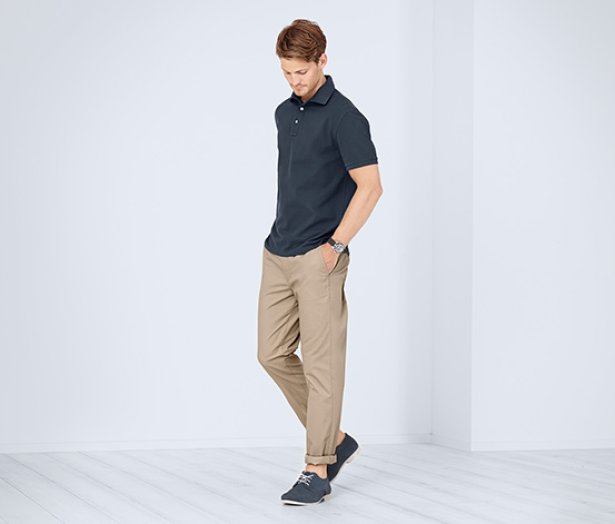 Chino nadrág biopamutból, bézs