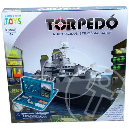 Torpedó - klasszikus stratégiai társasjáték