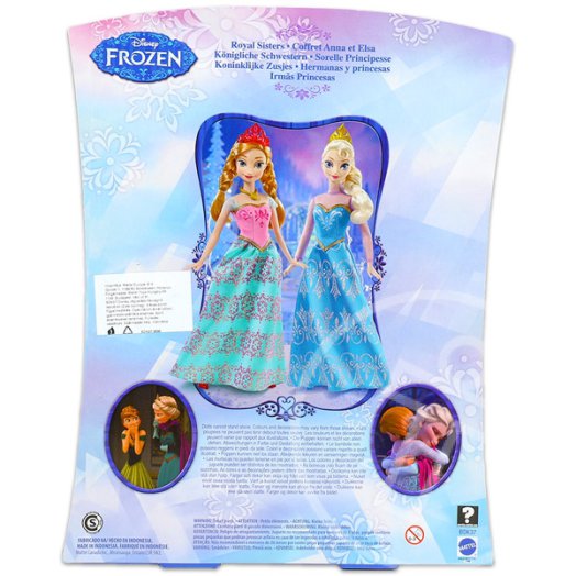 Disney Hercegnők: Jégvarázs Anna és Elsa baba