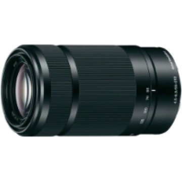 E 55-210 mm f/4.5-6.3 OSS fekete objektív