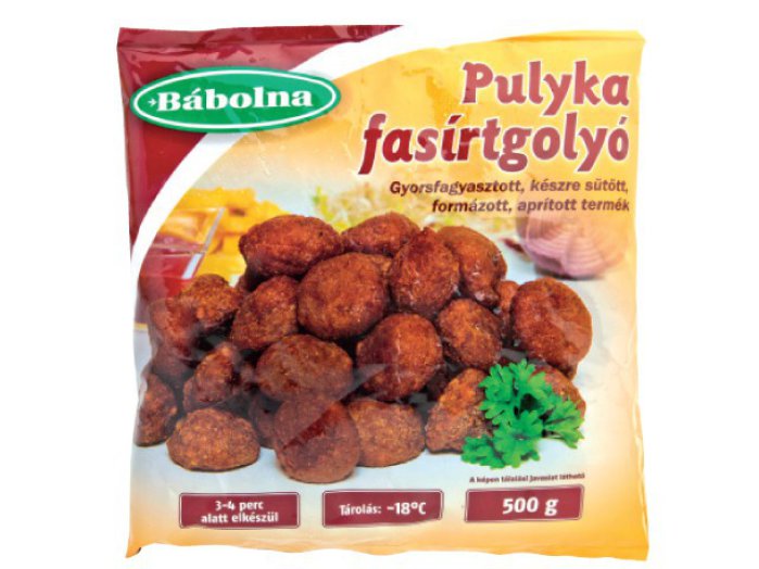 Bábolna pulyka fasírtgolyó
