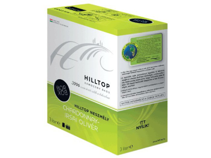 Hilltop Chardonnay- Irsai Olivér Bag in Boksz
