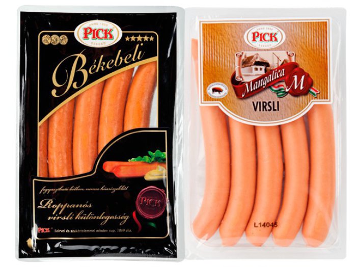 Pick Békebeli vagy Mangalica virsli