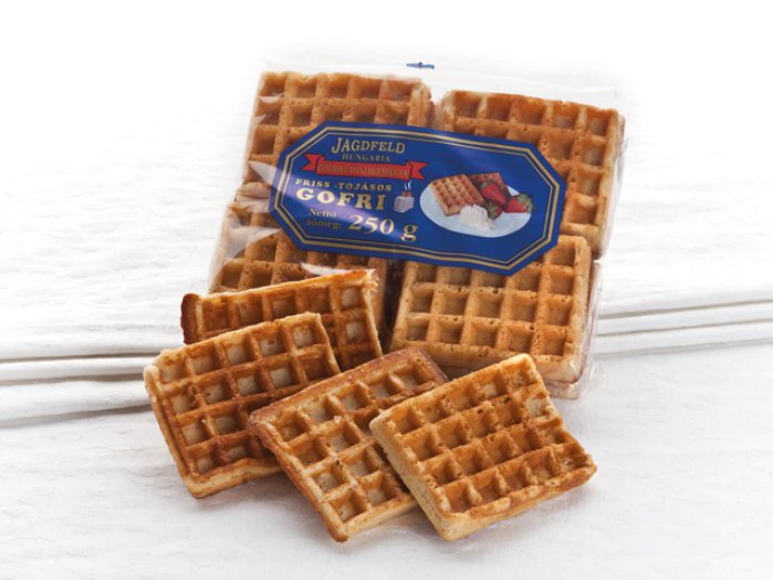 Jagdfeld friss tojásos gofri