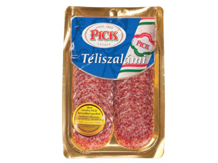 Pick vagy Herz szeletelt téliszalámi